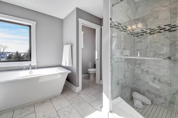 Excelsior MN Home for Sale Glass Barn Door