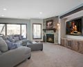 Lower Level Living Room   Creek Hill