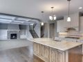 Kitchen Great Room Creek Hill Custom