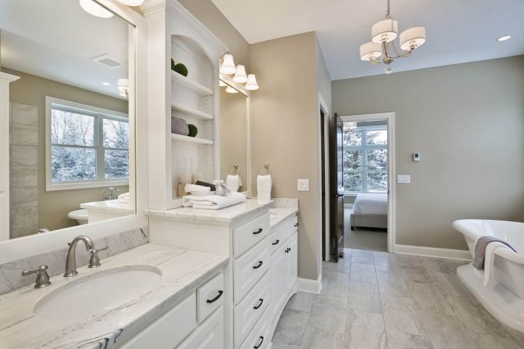 Master Bathroom Creek Hill Custom Homes for Sale