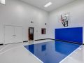 Custom Home Sport Center Indoor Court 5650 Creek Hill Builders