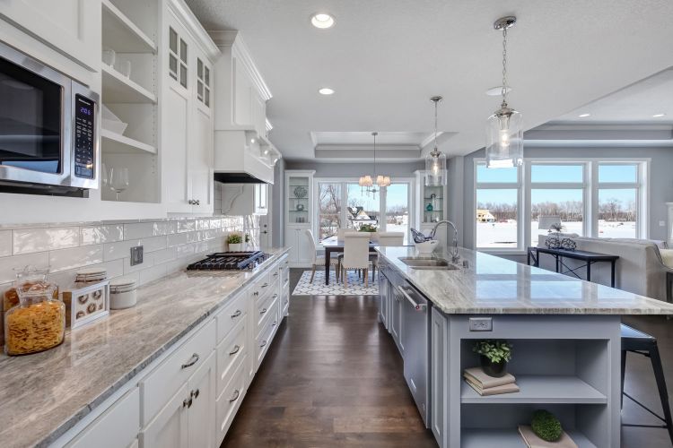 New Homes Maple Grove Creek Hill Custom 7521