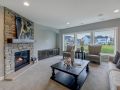 Creek Hill Custom Homes Living Room Fireplace Web