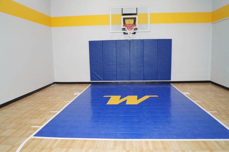 Plymouth Homes Basketball Court MN Creek Hill 16400 57th Custom