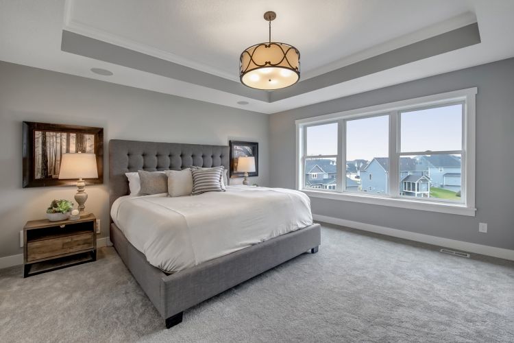 6429 Landings Creek Hill Custom Homes Master Bedroom