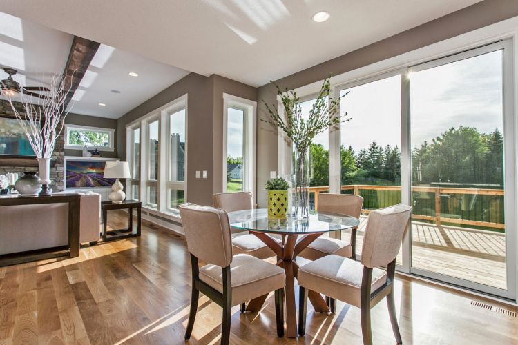 Dining Creek Hill Custom Homes 3641 Landings