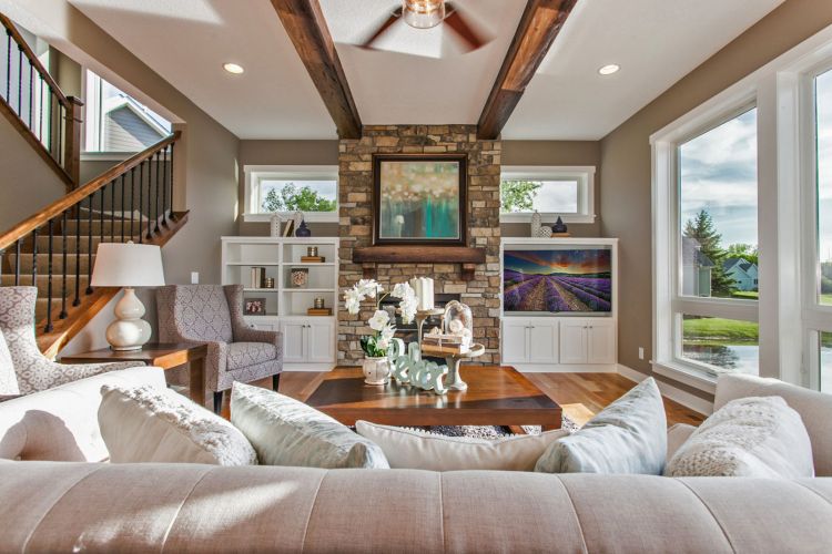 Great Room2 Creek Hill Custom Homes 3641 Landings
