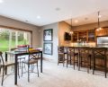 Lower Level Dining Creek Hill Custom Homes 3641 Landings
