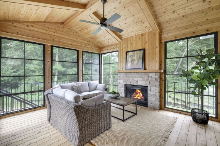 Creek Hill Custom Homes Excelsior Sun Room