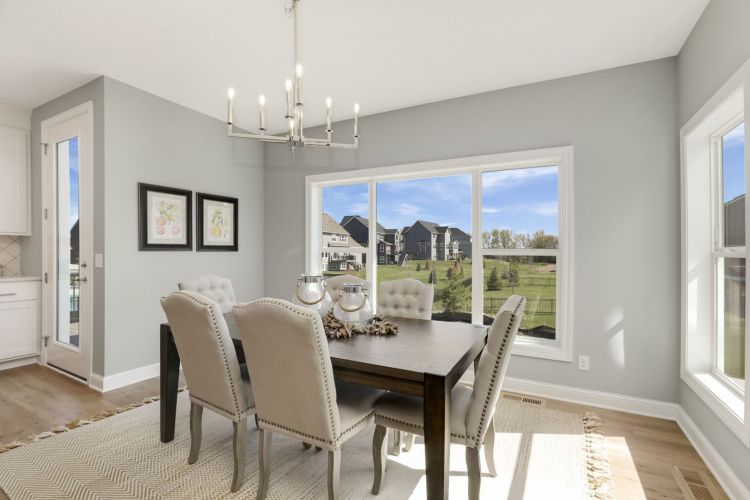 Dining Room 18 18447 75th Creek Hill Custom Homes Maple Grove