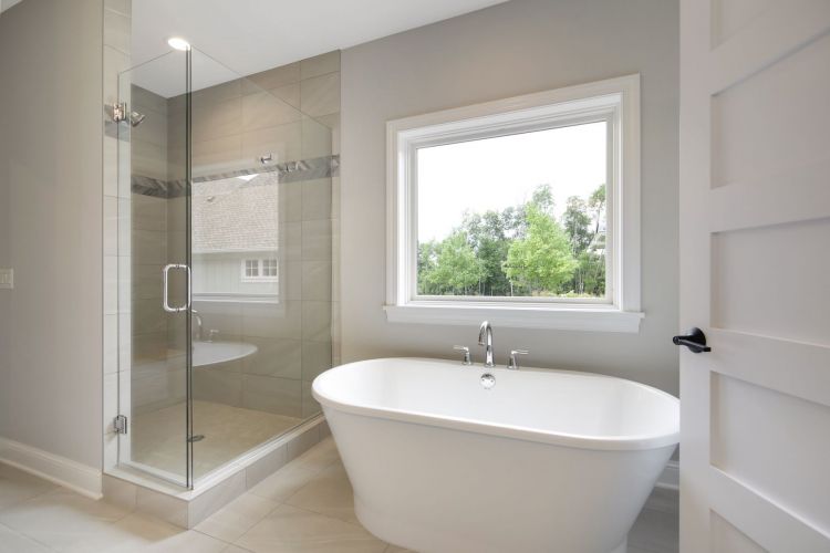 Master Bath Soaker Tub Creek Hill Custom Homes 6510 Excelsior MN