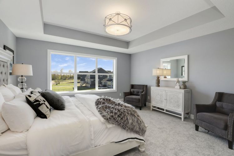 Master Bedroom 27 18447 75th Creek Hill Custom Homes Maple Grove