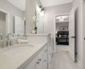 White Gray Bath Creek Hill Custom Homes 6510 Excelsior MN