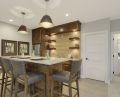 Rambler 4 Bedroom 6370 Ranier Ln N Maple Grove MN Lower Level Rec Room Walkout Custom Bar