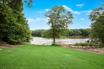 View of Mooney Lake from deck